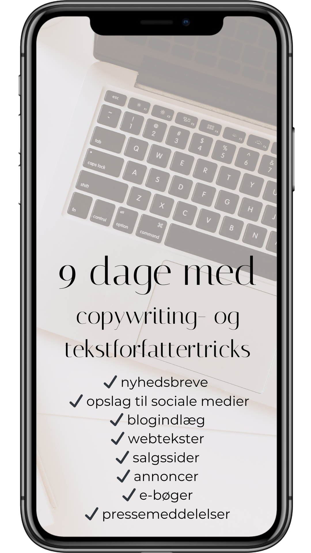 Min Få skrivetricks fra tekstforfatteren